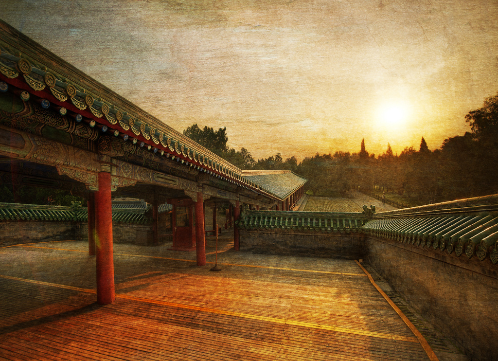 The Long Path to the Temple of Heaven by Stuck in Customs